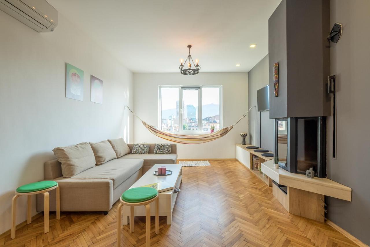 Artistic & Spacious 2Bd Central Apt By Flat Mаnager 索菲亞 外观 照片